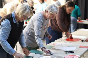 Bugs! Linocut Workshop at the Botanical Gardens