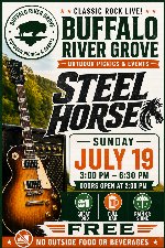 FREE LIVE MUSIC SUNDAY - STEEL HORSE
