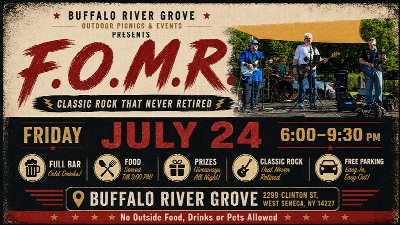 Free Concert! F.O.M.R. is bringing classic rock to Buffalo River Grove!!