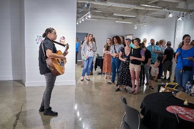 Tri-Main Center Art Crawl ft. Music is Art