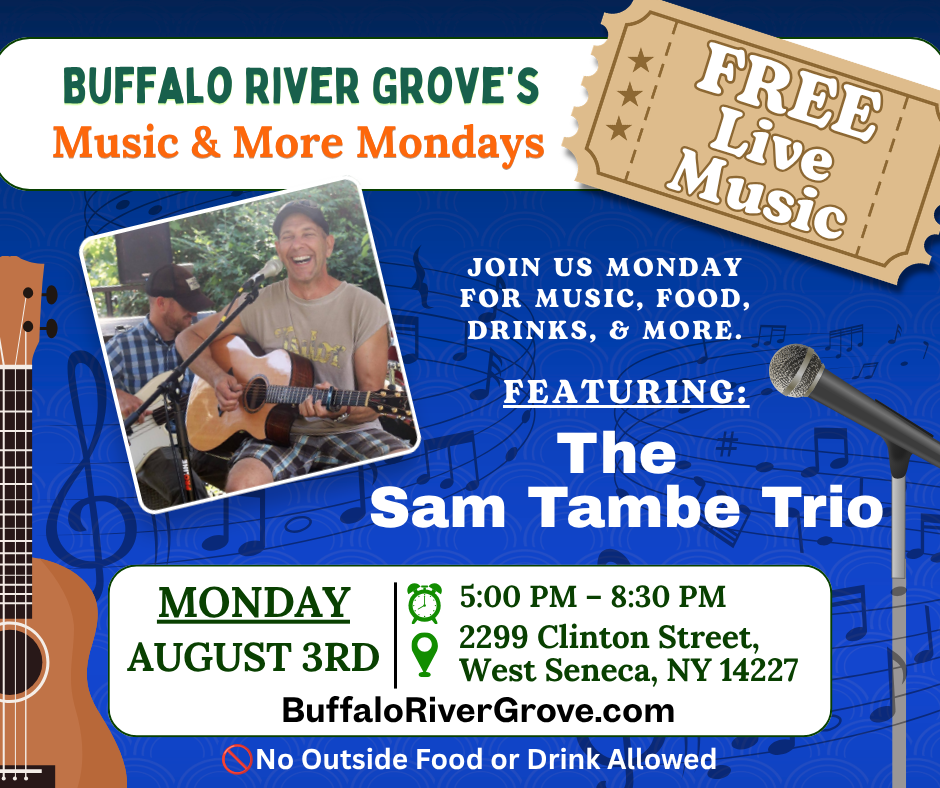 Sam Tambe Trio at the Buffalo River Grove!