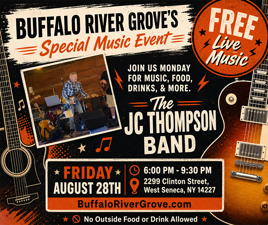 The JC Thompson Band at the Buffalo River Grove!