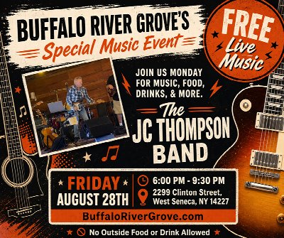 The JC Thompson Band at the Buffalo River Grove!