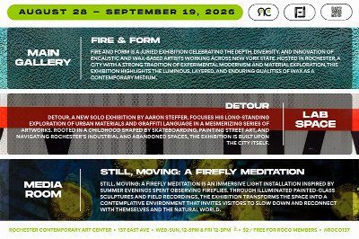 3 New Exhibitions Open at RoCo!