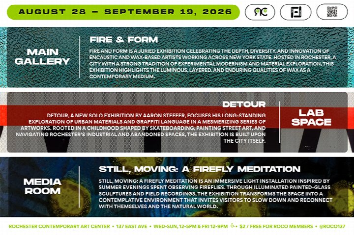 3 New Exhibitions Open at RoCo!