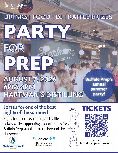 Party for Prep at Hartman's Distilling Co. — Aug 7, 2026