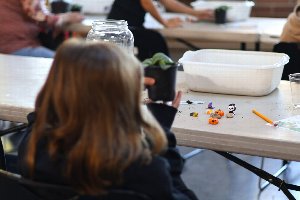 Halloween Terrarium Workshop at the Botanical Gardens
