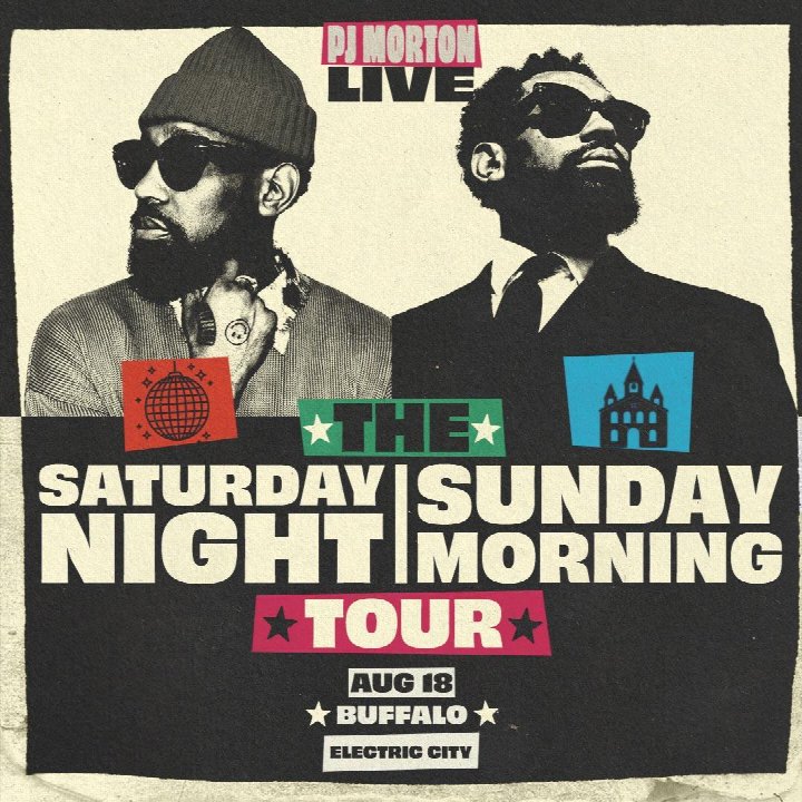 PJ Morton – Saturday Night Sunday Morning Toura