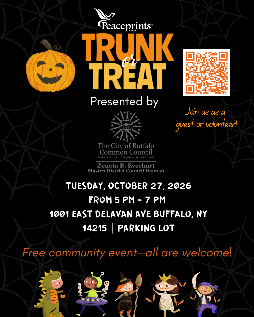 Peaceprints of WNY Trunk or Treat