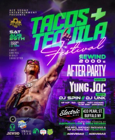 THE AFTER PARTY: HOSTED BY YUNG JOC & FRIENDS at Electric City — Aug 29, 2026