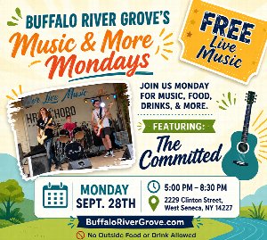 FREE Live Music by The Committed at the Buffalo River Grove