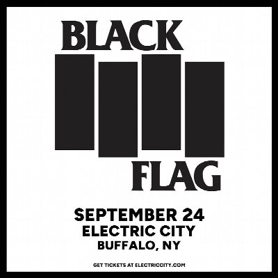 Black Flag at Electric City — Sep 24, 2026