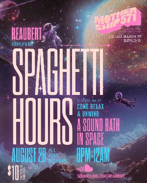 Spaghetti Hours: A Sound Bath in Space