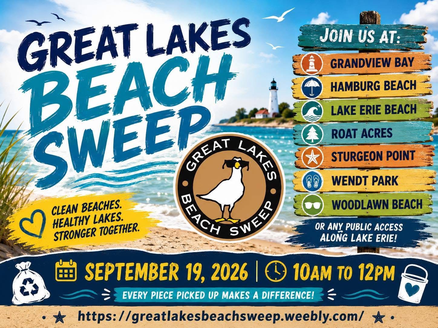 Great Lakes Beach Sweep