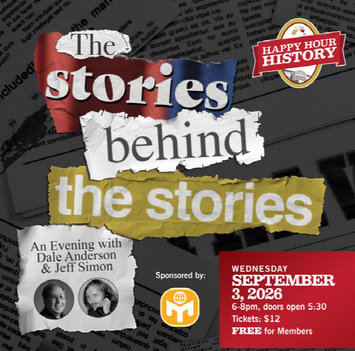 The Stories behind the Stories: An Evening with Dale Anderson & Jeff Simon