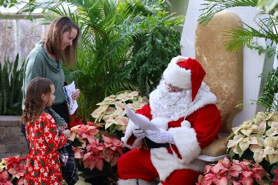 Santa at the Botanical Gardens at Buffalo and Erie County Botanical Gardens — Nov 27, 2026