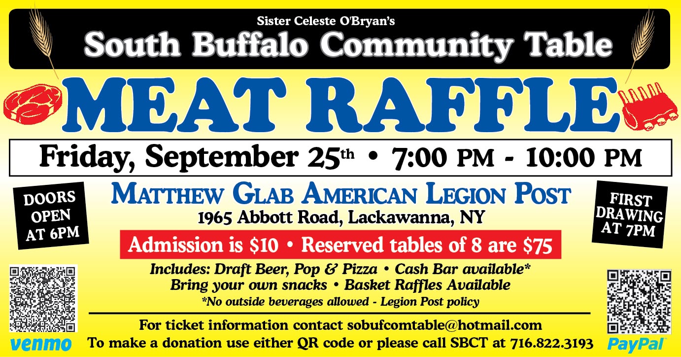 South Buffalo Community Table Meat Raffle