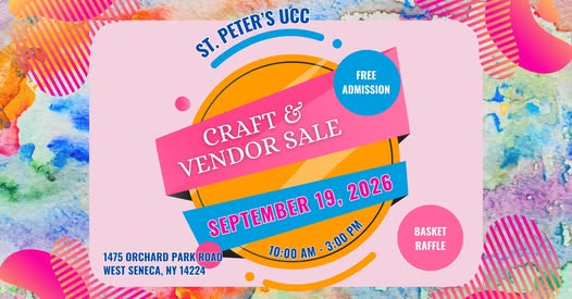 Craft & Vendor Sale
