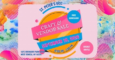 Craft & Vendor Sale