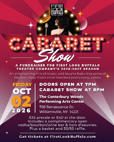 CABARET FUNDRAISER for First Look Buffalo's 2026-27 Season