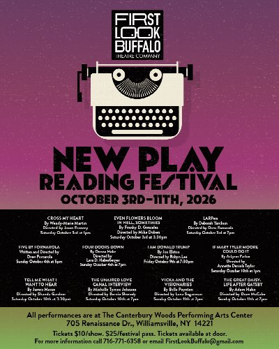 First Look Buffalo's 2026 NEW PLAY READING FESTIVAL