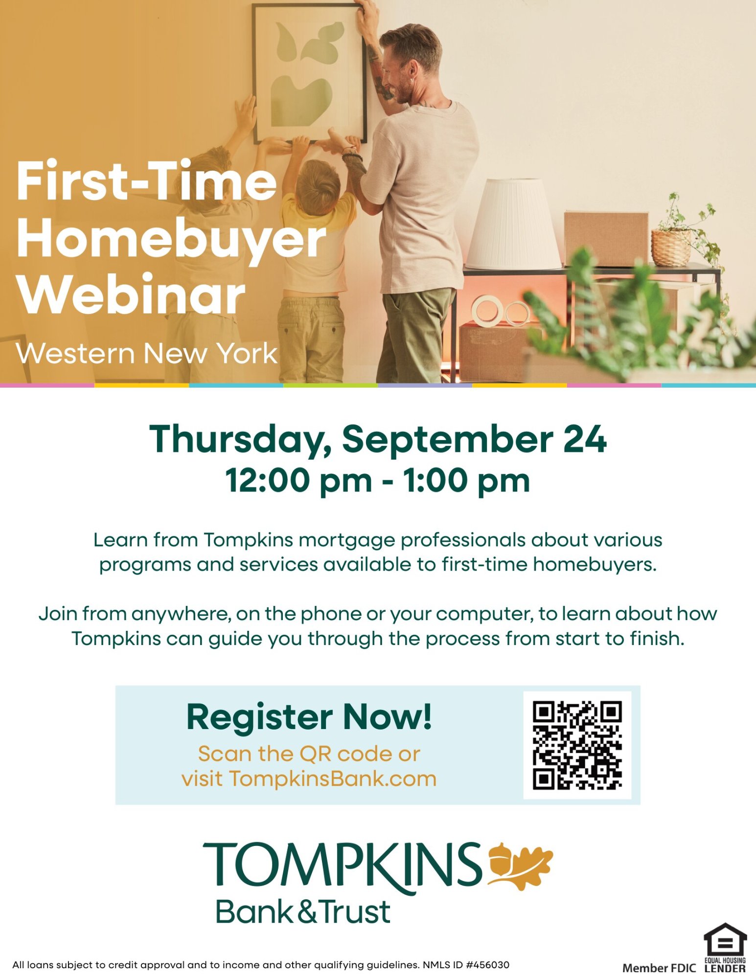 First-Time Homebuyers Webinar with Tompkins Bank & Trust WNY