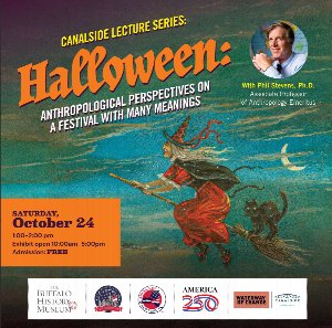 Canalside Lecture Series: Halloween Anthropological Perspectives on a Festival with Many Meanings