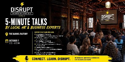 DisruptHR Buffalo at The Barrel Factory — Oct 7, 2026