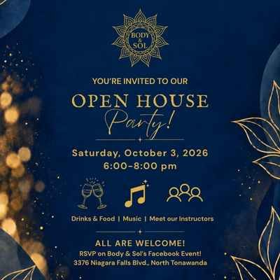 Open House at Body & Sol Fitness Studio at Body & Sol — Oct 3, 2026