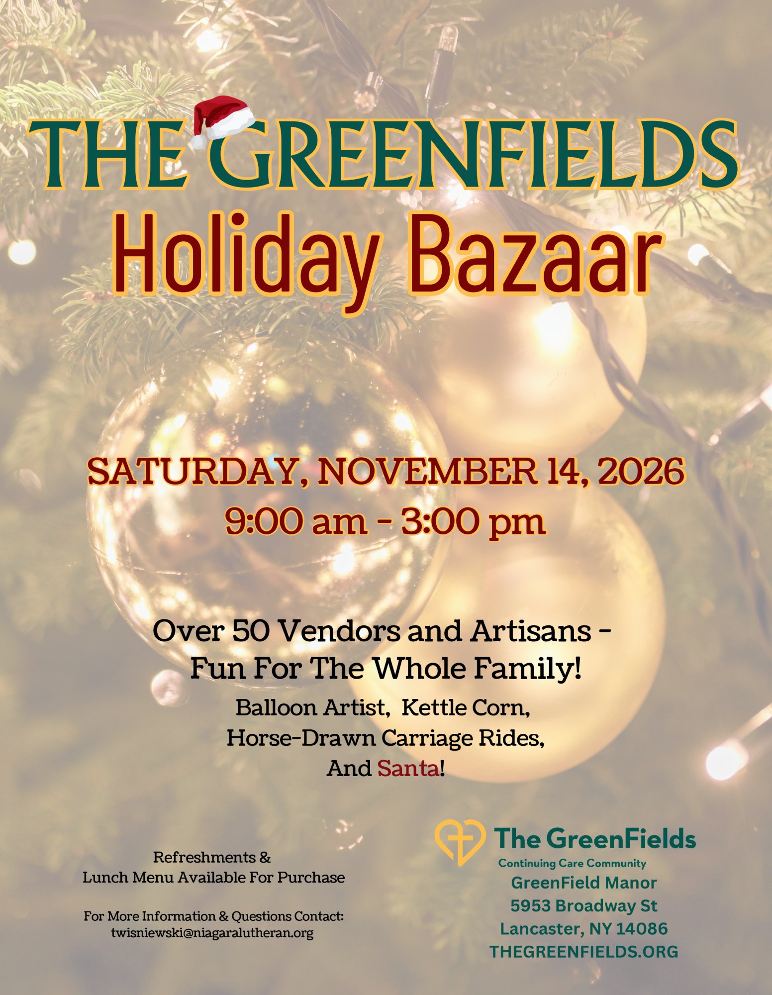 The GreenFields Holiday Bazaar