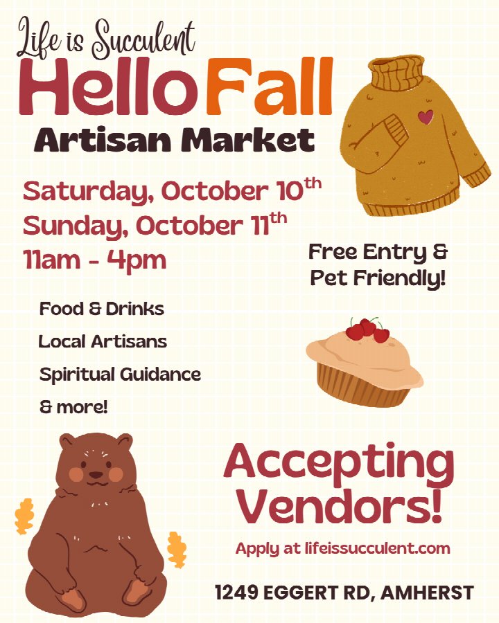 Hello Fall Artisan Market at Life is Succulent