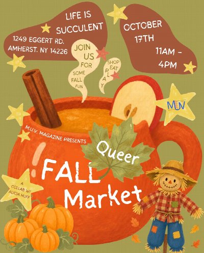 Queer Fall Market at Life is Succulent