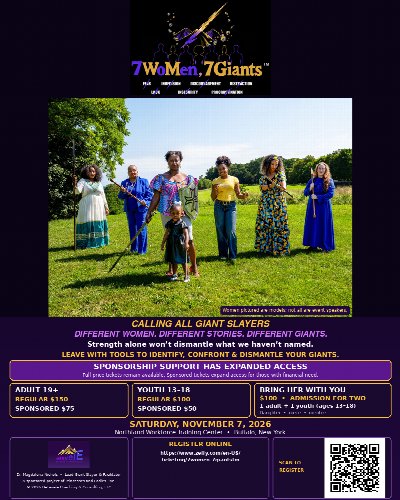 7WoMen, 7Giants™: 1 Day Women's Empowerment Experience