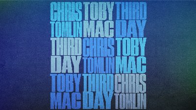 CHRIS TOMLIN, TOBYMAC, THIRD DAY at KeyBank Center — Nov 13, 2026