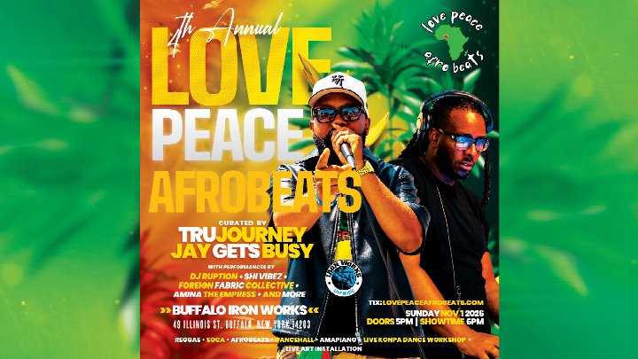 4th Annual Love Peace & Afrobeats
