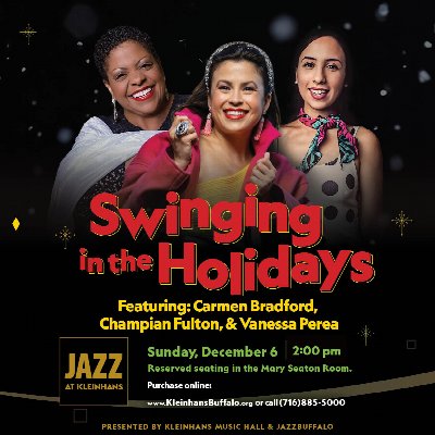 Swinging in the Holidays at Kleinhans Music Hall — Dec 6, 2026