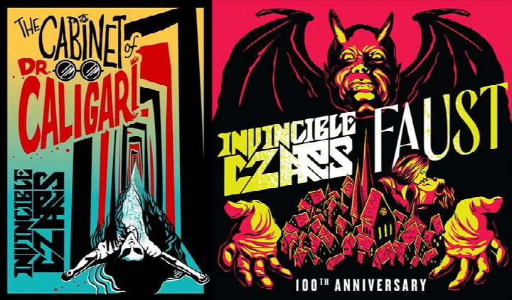 FAUST + THE CABINET OF DR. CALIGARI w/ LIVE MUSIC BY THE INVINCIBLE CZARS