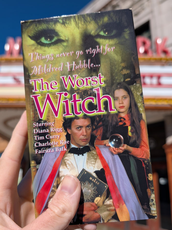 “The Worst Witch” on VHS – Tim Curry Tribute