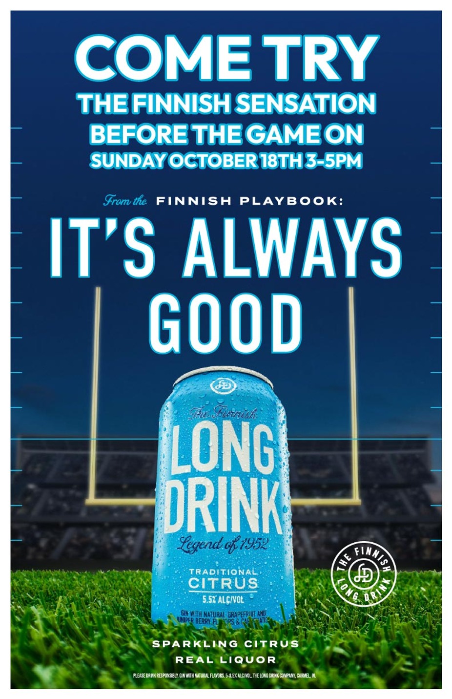 Long Drink Sampling Event