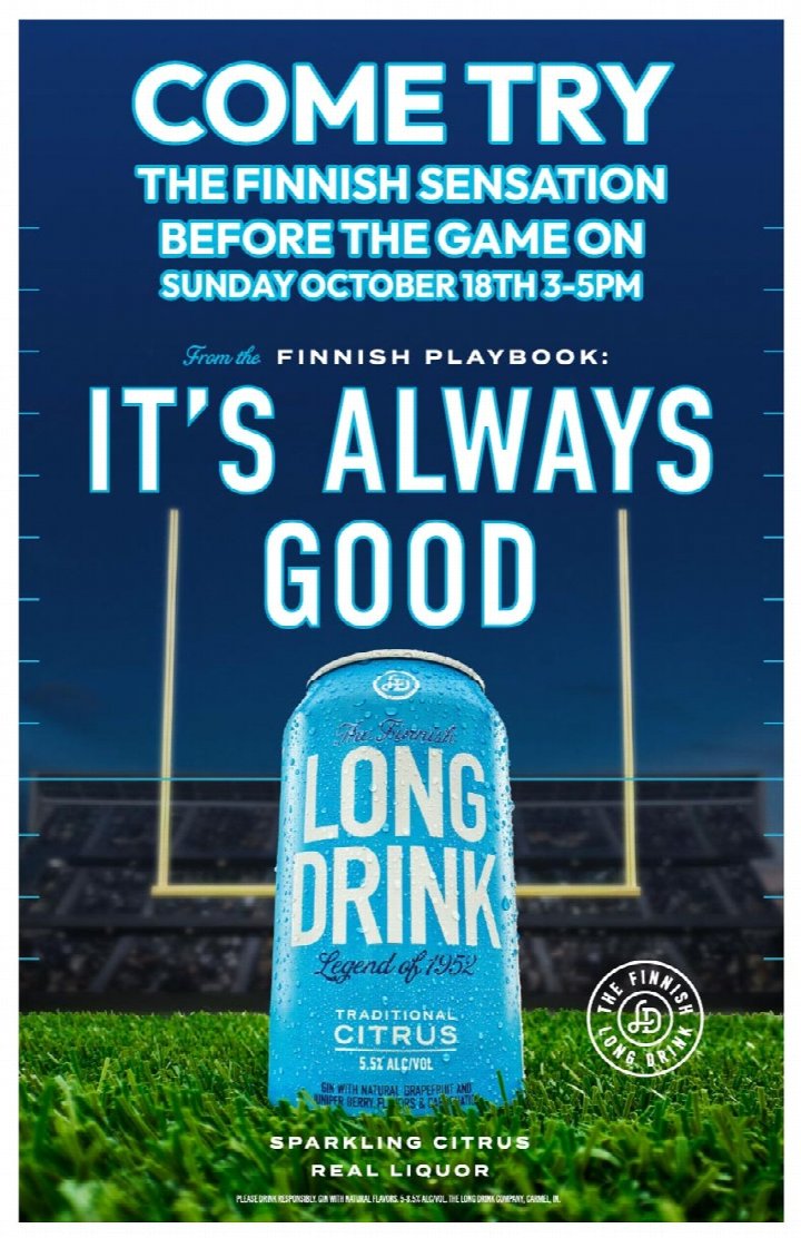 Long Drink Sampling Event
