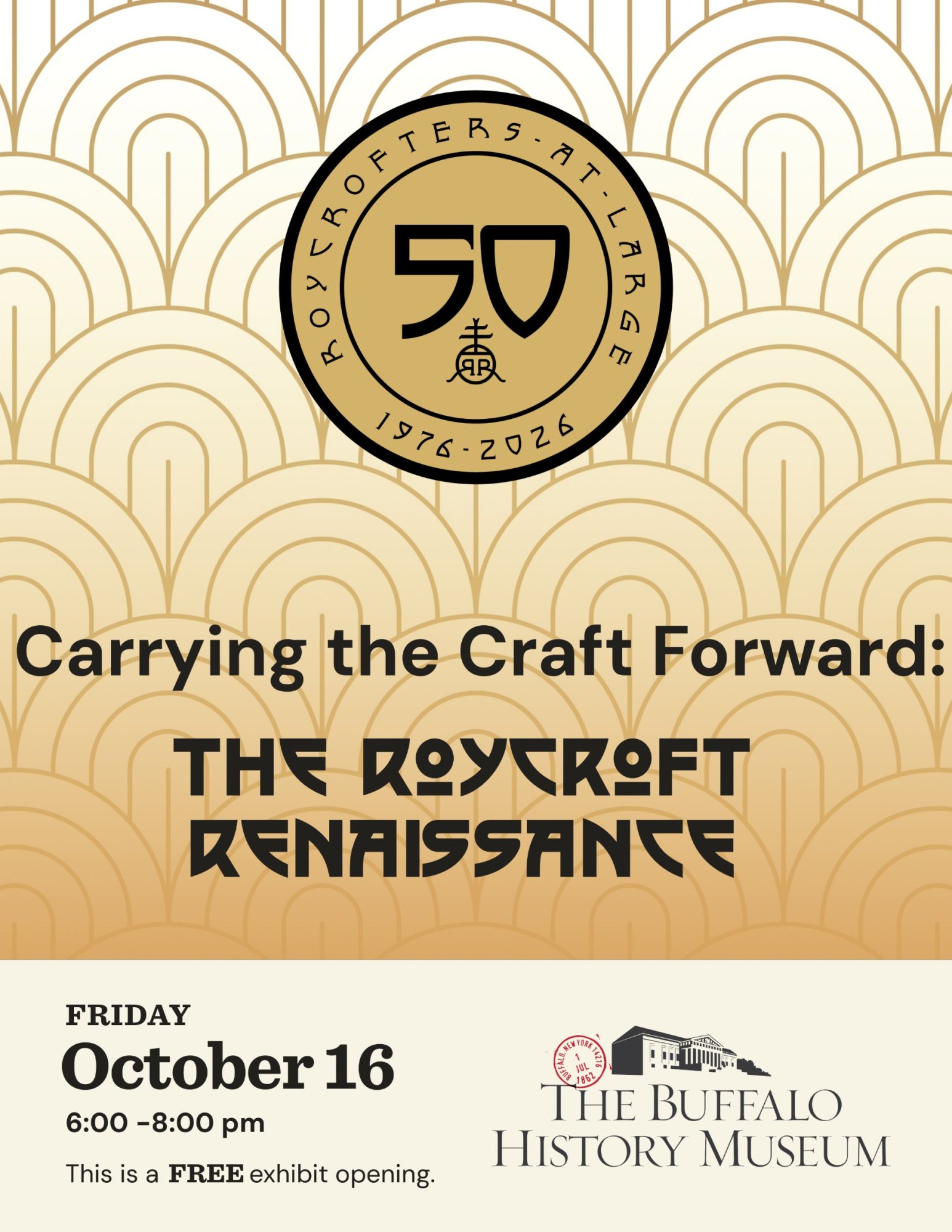 Carrying the Craft Forward: The Roycroft Renaissance Exhibit Opening