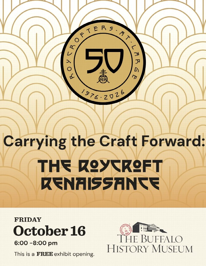 Carrying the Craft Forward: The Roycroft Renaissance Exhibit Opening