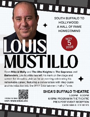 South Buffalo to Hollywood: Louis Mustillo’s Hall of Fame Homecoming