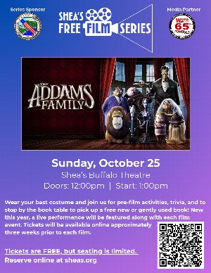 Shea's Free Film Series: The Addams Family