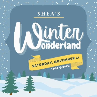 Shea's Winter Wonderland at Shea's Performing Arts Center — Nov 21, 2026