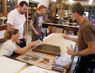 East Meets West Papermaking