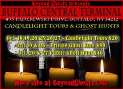 Beyond Ghosts Haunted Weekends at the Buffalo Central Terminal at Central Terminal — Oct 19, 2012