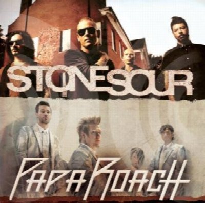Stone Sour / Papa Roach at The Rapids Theater — Jan 22, 2013
