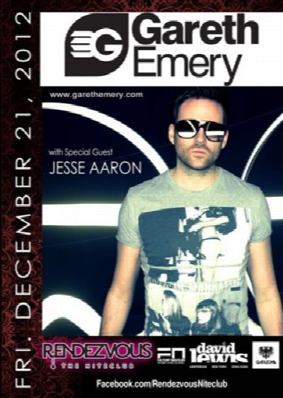 Gareth Emery at 107 Delaware Ave. Buffalo, NY 14202 — Dec 21, 2012