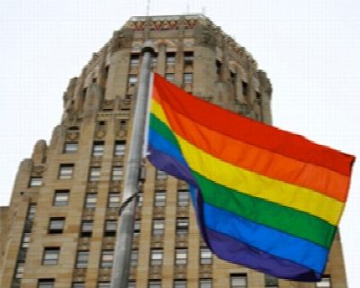 Flag Raising Ceremony - Buffalo Pride Week
